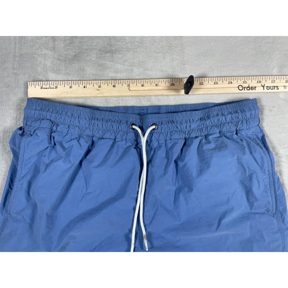 Oakley Swim Trunks Men Medium Blue Board Shorts Mesh Lined Beach Surf Logo